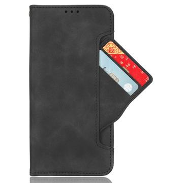 Samsung Galaxy Z Fold6 Pung Cover med Kortholder - Sort