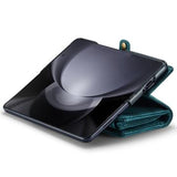 Samsung Galaxy Z Fold6 Caseme 008 2-i-1 Multifunktionel Pung - Blå