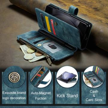 Samsung Galaxy Z Fold6 Caseme C30 Multifunktionel Pung - Blå