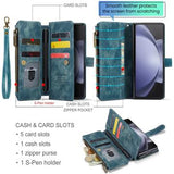 Samsung Galaxy Z Fold6 Caseme C30 Multifunktionel Pung - Blå