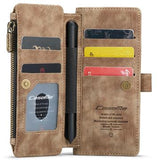 Samsung Galaxy Z Fold6 Caseme C30 Multifunktionel Pung - Brun