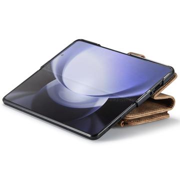 Samsung Galaxy Z Fold6 Caseme C30 Multifunktionel Pung - Brun