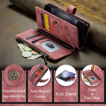 Samsung Galaxy Z Fold6 Caseme C30 Multifunktionel Pung - Rød