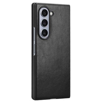 Samsung Galaxy Z Fold6 Belagt Plastikcover - Sort