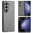 Samsung Galaxy Z Fold6 Belagt Plastikcover - Grå