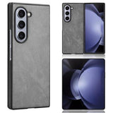 Samsung Galaxy Z Fold6 Belagt Plastikcover - Grå