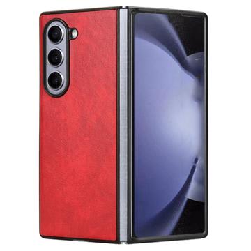 Samsung Galaxy Z Fold6 Belagt Plastikcover - Rød