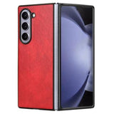 Samsung Galaxy Z Fold6 Belagt Plastikcover - Rød