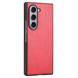 Samsung Galaxy Z Fold6 Belagt Plastikcover - Rød