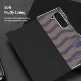 Samsung Galaxy Z Fold6 Dux Ducis Bril Flip Cover - Sort