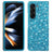 Samsung Galaxy Z Fold6 Glitter Series Hybrid Cover - Blå