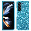 Samsung Galaxy Z Fold6 Glitter Series Hybrid Cover - Blå