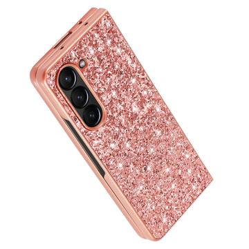 Samsung Galaxy Z Fold6 Glitter Series Hybrid Cover - Guld