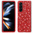 Samsung Galaxy Z Fold6 Glitter Series Hybrid Cover - Rød