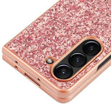 Samsung Galaxy Z Fold6 Glitter Series Hybrid Cover - Sølv