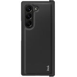 Samsung Galaxy Z Fold6 Imak Ruiyi Hybrid Cover - Karbonfiber - Sort