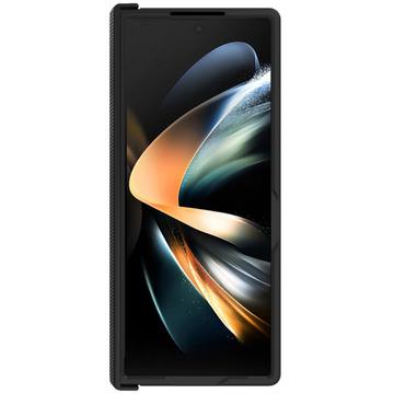 Samsung Galaxy Z Fold6 Imak Ruiyi Hybrid Cover - Karbonfiber - Sort