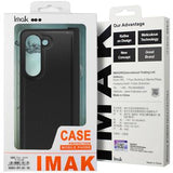 Samsung Galaxy Z Fold6 Imak Ruiyi Hybrid Cover - Karbonfiber - Sort
