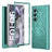 Samsung Galaxy Z Fold6 Mechanical Legend Galvaniseret plastik cover - Grøn