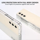 Samsung Galaxy Z Fold6 Plastik Cover - Gennemsigtig