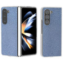 Samsung Galaxy Z Fold6 Rhinestone Tekstur Hybrid Cover - Blå