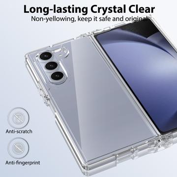 Samsung Galaxy Z Fold6 Ridsefast Hybrid Cover - Gennemsigtig