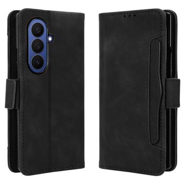 Samsung Galaxy Z Fold7 Kortholder Pung Etui - Sort