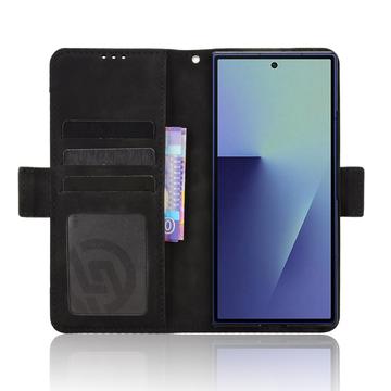 Samsung Galaxy Z Fold7 Kortholder Pung Etui - Sort