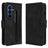 Samsung Galaxy Z Fold7 Kortholder Pung Etui med Penholder - Sort