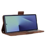 Samsung Galaxy Z Fold7 Kortholder Pung Etui - Brun