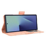 Samsung Galaxy Z Fold7 Kortholder Pung Etui med Penholder - Pink