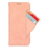 Samsung Galaxy Z Fold7 Kortholder Pung Etui med Penholder - Pink