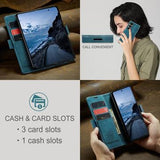 Samsung Galaxy Z Fold7 Caseme 013 Series Pung - Blå