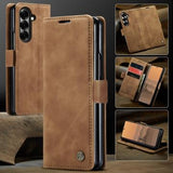 Samsung Galaxy Z Fold7 Caseme 013 Series Pung - Brun