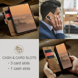 Samsung Galaxy Z Fold7 Caseme 013 Series Pung - Brun