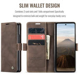 Samsung Galaxy Z Fold7 Caseme 013 Series Pung - Kaffe