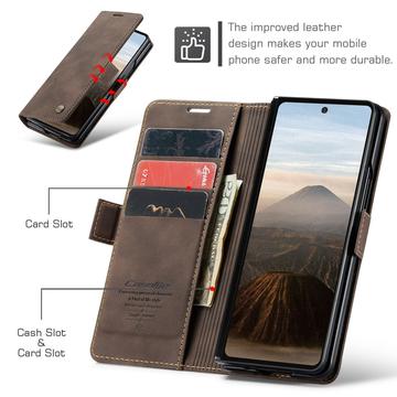 Samsung Galaxy Z Fold7 Caseme 013 Series Pung - Kaffe