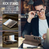 Samsung Galaxy Z Fold7 Caseme 013 Series Pung - Kaffe