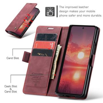 Samsung Galaxy Z Fold7 Caseme 013 Series Pung - Vinrød