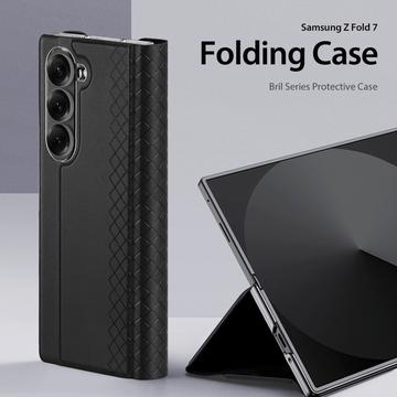 Samsung Galaxy Z Fold7 Dux Ducis Bril Flip Cover - Sort