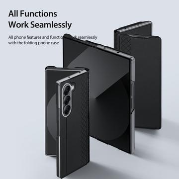 Samsung Galaxy Z Fold7 Dux Ducis Bril Flip Cover - Sort