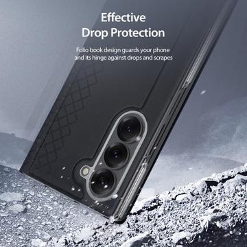 Samsung Galaxy Z Fold7 Dux Ducis Bril Flip Cover - Sort
