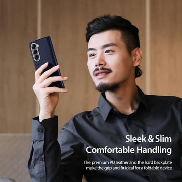 Samsung Galaxy Z Fold7 Dux Ducis Bril Flip Cover - Blå