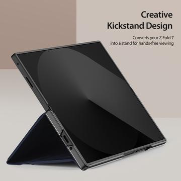 Samsung Galaxy Z Fold7 Dux Ducis Bril Flip Cover - Blå