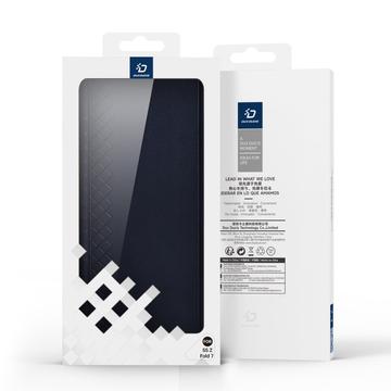 Samsung Galaxy Z Fold7 Dux Ducis Bril Flip Cover - Blå