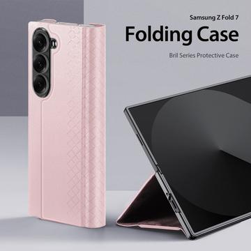 Samsung Galaxy Z Fold7 Dux Ducis Bril Flip Cover - Pink