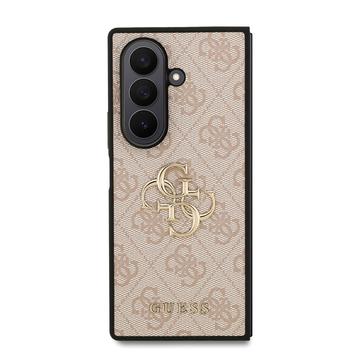 Samsung Galaxy Z Fold7 Guess 4G Big Metal Logo Hybrid Cover - Pink