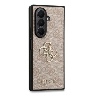 Samsung Galaxy Z Fold7 Guess 4G Big Metal Logo Hybrid Cover - Pink