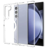 Samsung Galaxy Z Fold7 Hybrid Cover - MagSafe Kompatibel - Gennemsigtig