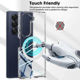Samsung Galaxy Z Fold7 Hybrid Cover - MagSafe Kompatibel - Gennemsigtig